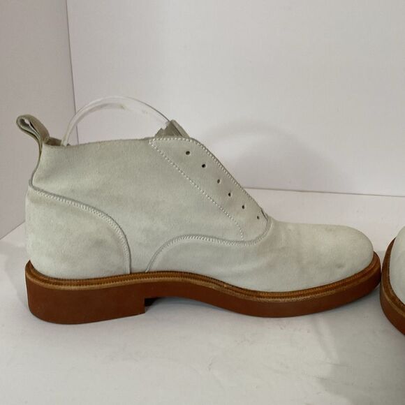 Sartore Laceless Ankle boot - white grey suede/leather - Picture 9 of 11